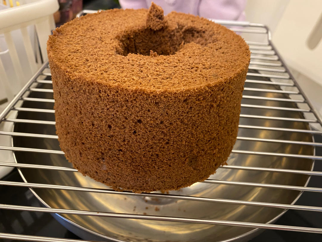 6寸可可戚风（内附8寸5蛋配方）