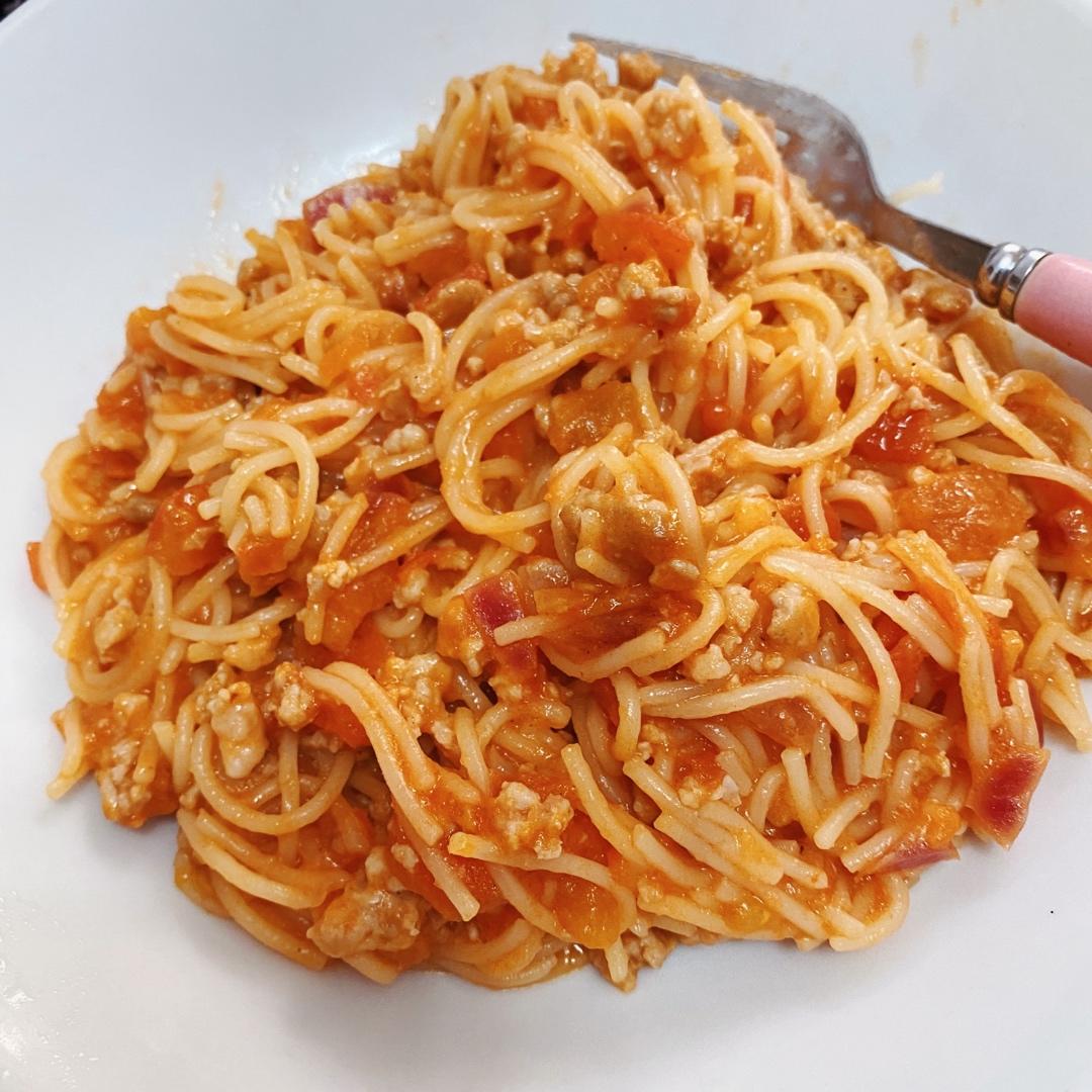 【番茄肉酱意面】