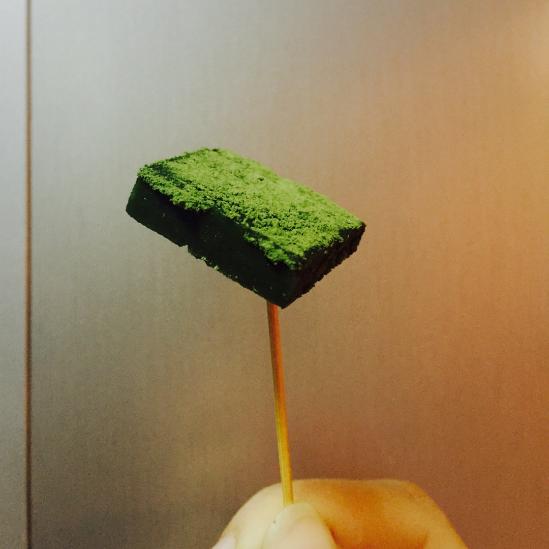 抹茶生巧克力