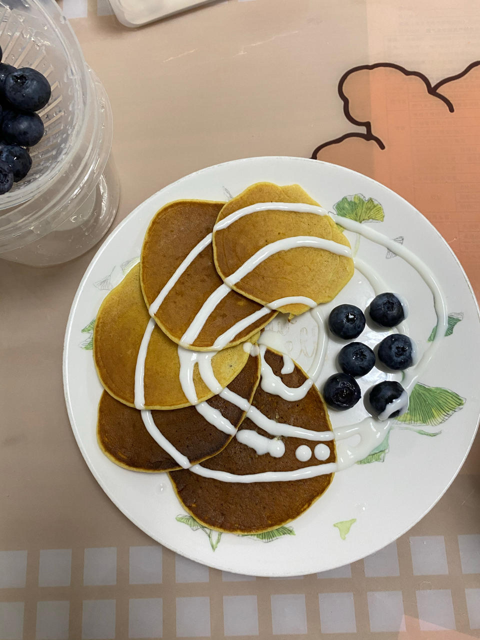 早餐无油无糖香蕉薄饼