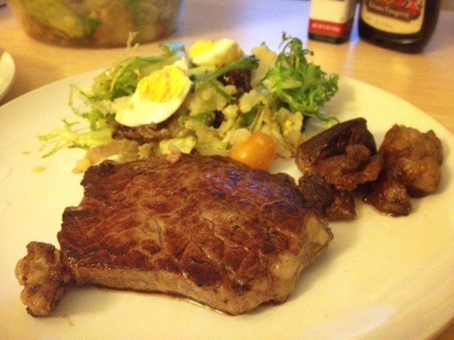 【曼食慢语】西冷牛排配香草黄油