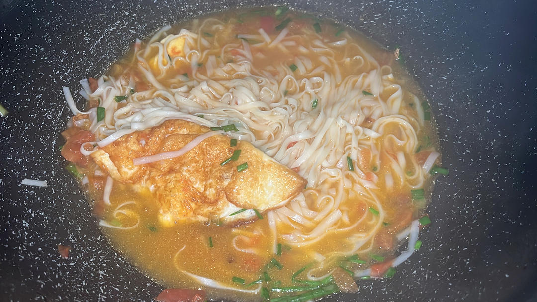 十来分钟做好/番茄鸡蛋面🍜