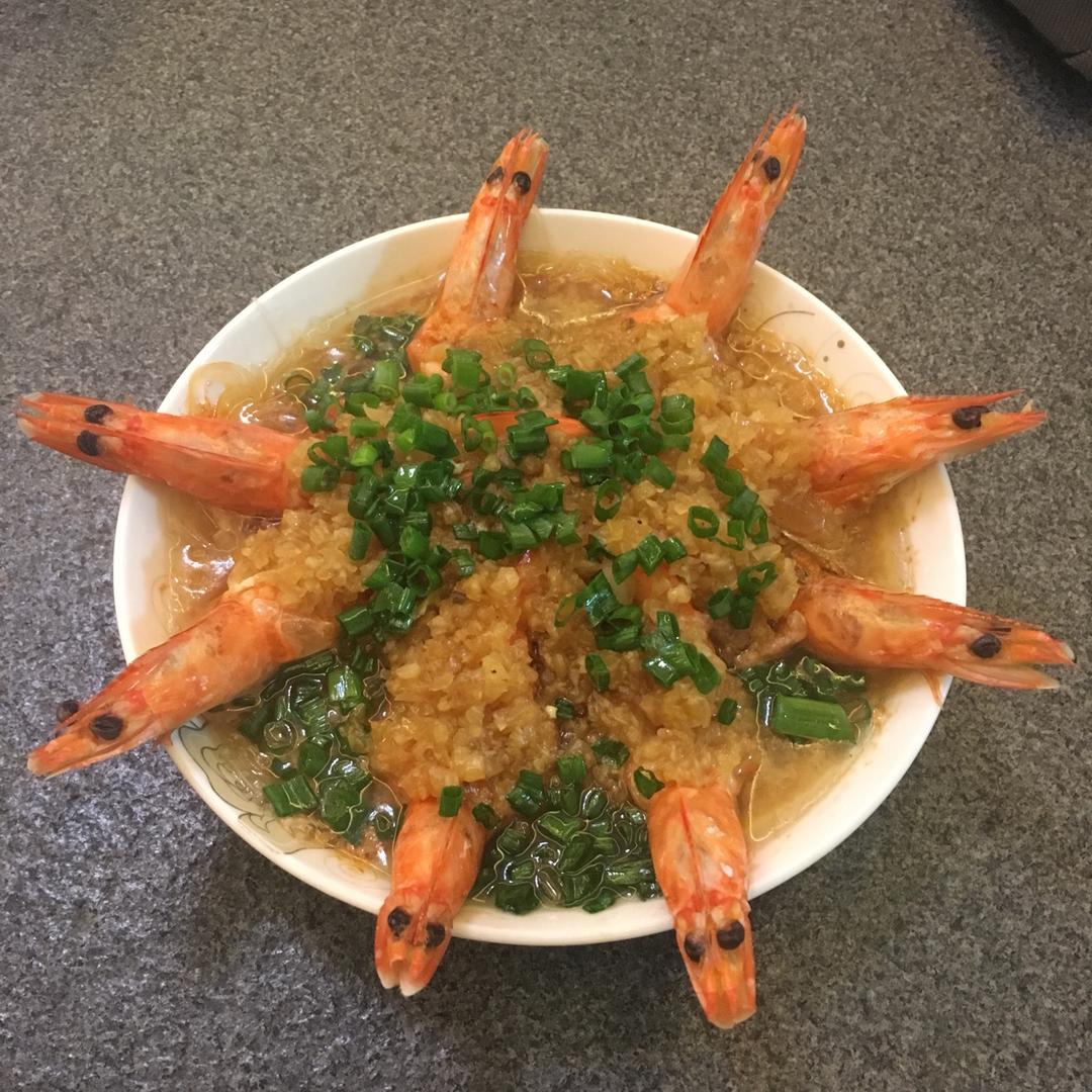 蒜蓉粉丝蒸虾