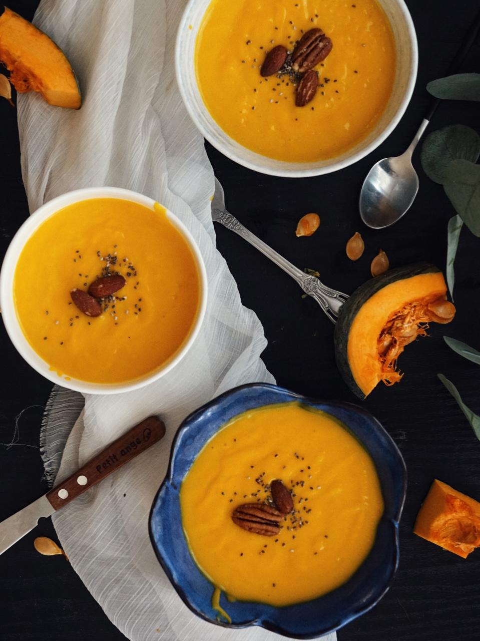 南瓜汤(超好吃又方便的南瓜汤)