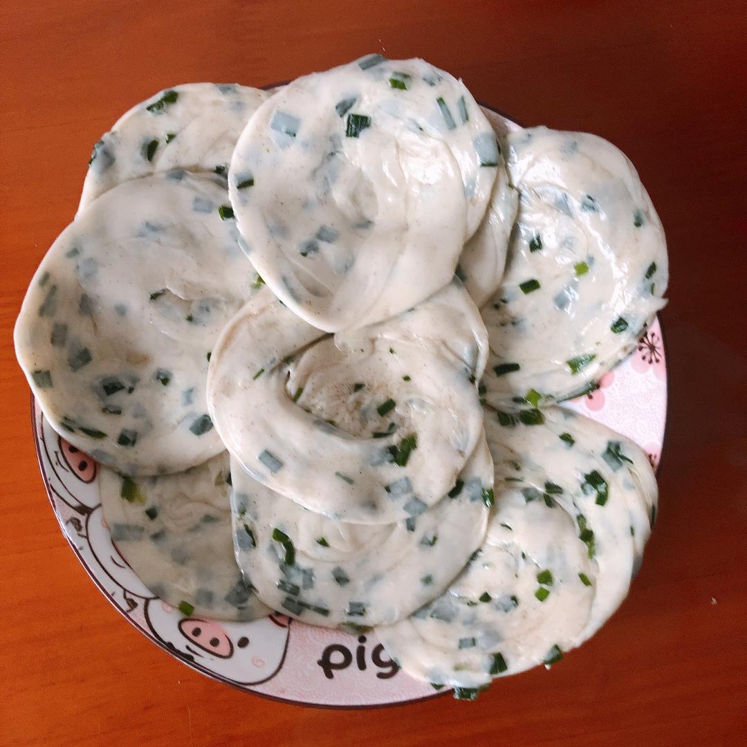 快手早餐：葱油饼（馄饨皮、饺皮版）