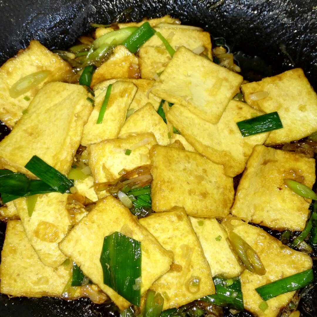 蚝油嫩豆腐