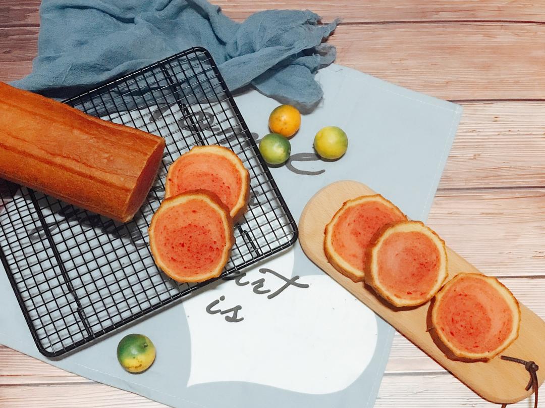 奶油奶酪布里欧修吐司（橙子吐司）