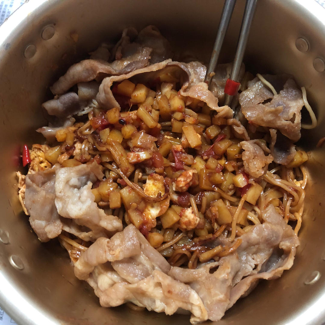 香到舔盘子🉐️荷包蛋焖面🍜超满足❗️