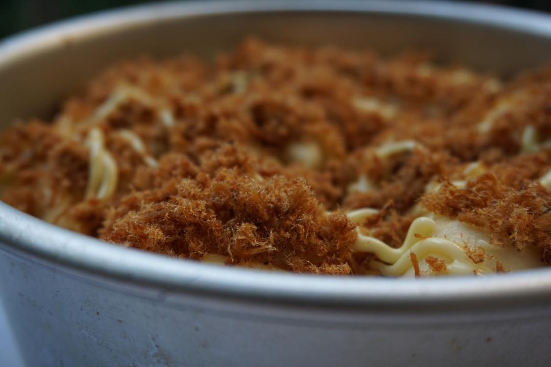 肉松手撕面包—超软会爆浆的面包哟