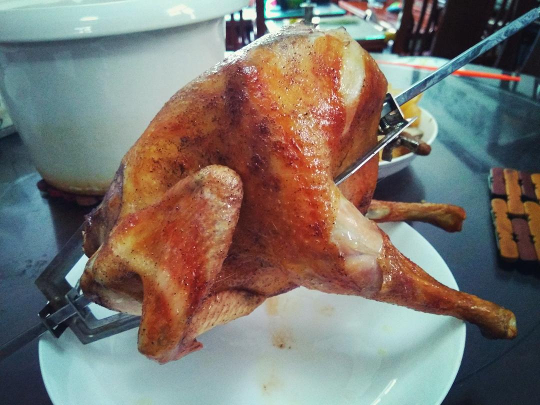 脆皮烤鸡