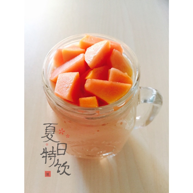 木瓜牛奶