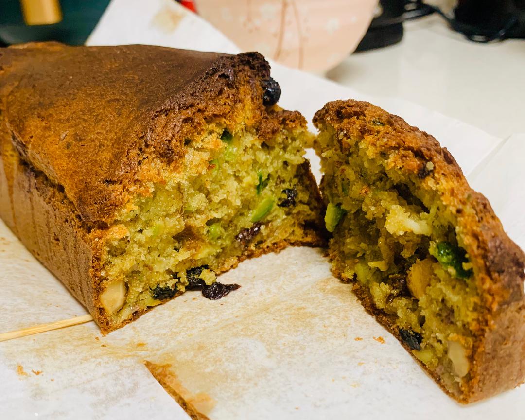 空气炸锅牛油果香蕉蛋糕