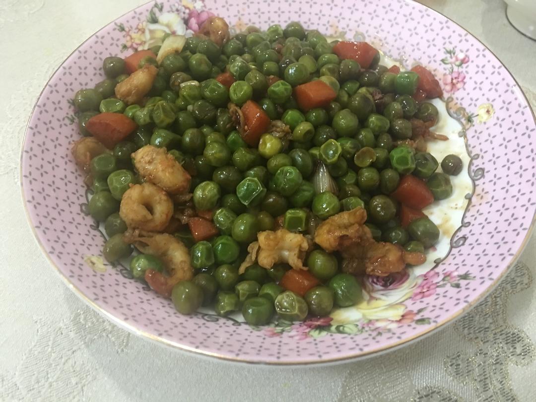 青豆虾仁