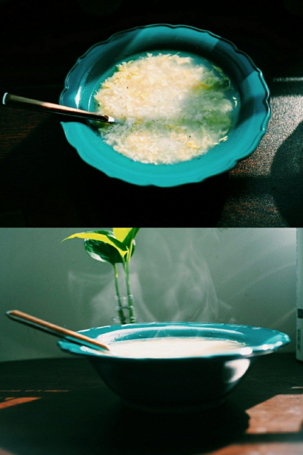 蛋花酒酿圆子