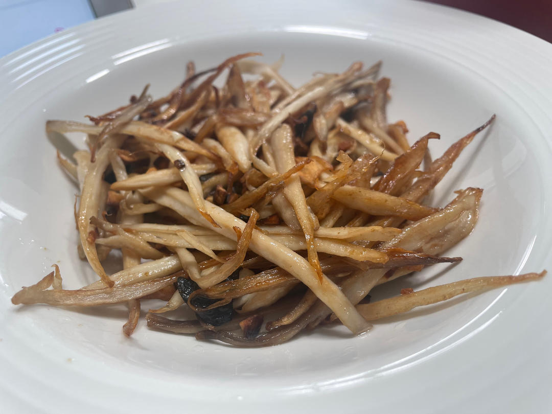 越嚼越香‼️比肉还要好吃👉干煸孜然杏鲍菇