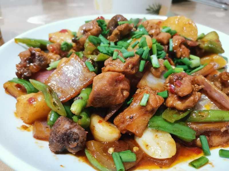 新疆老公赞不绝口的大盘鸡