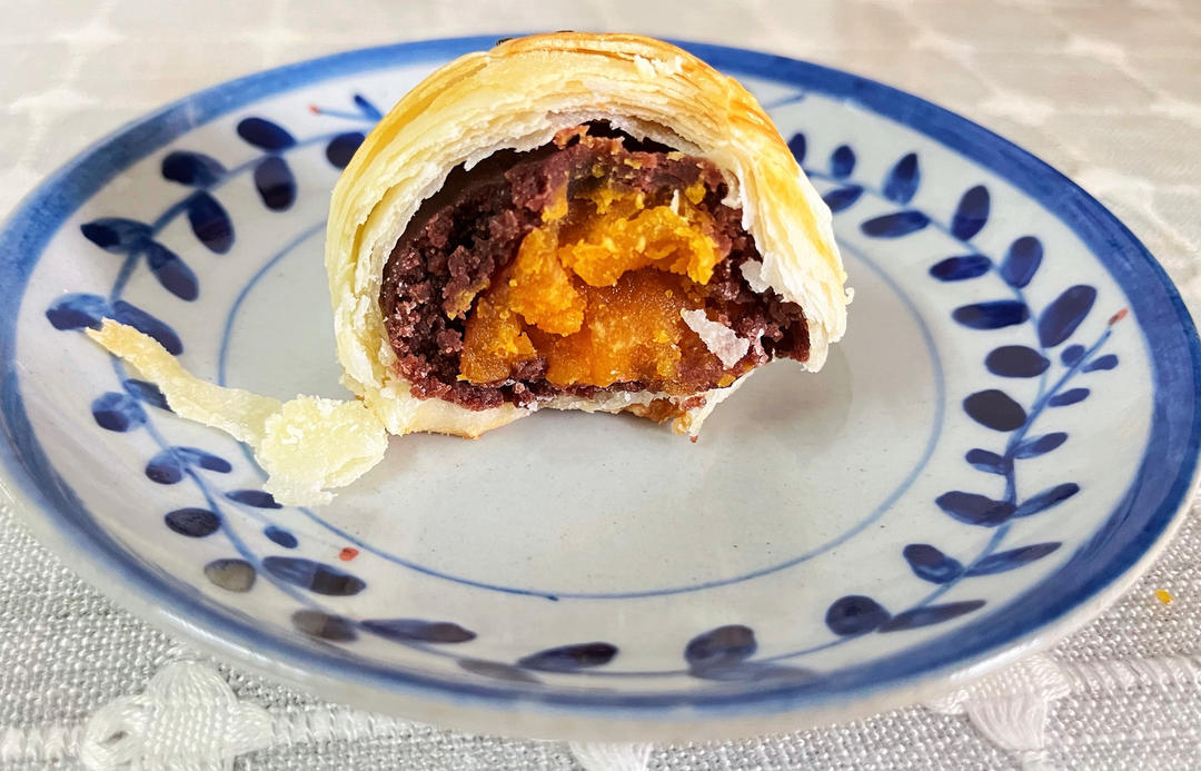 蛋黄酥大包酥法