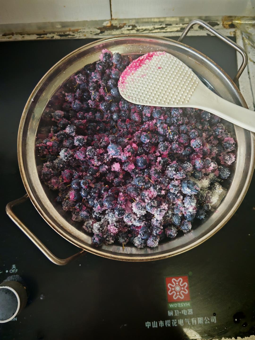 15分钟自制无添加蓝莓果酱