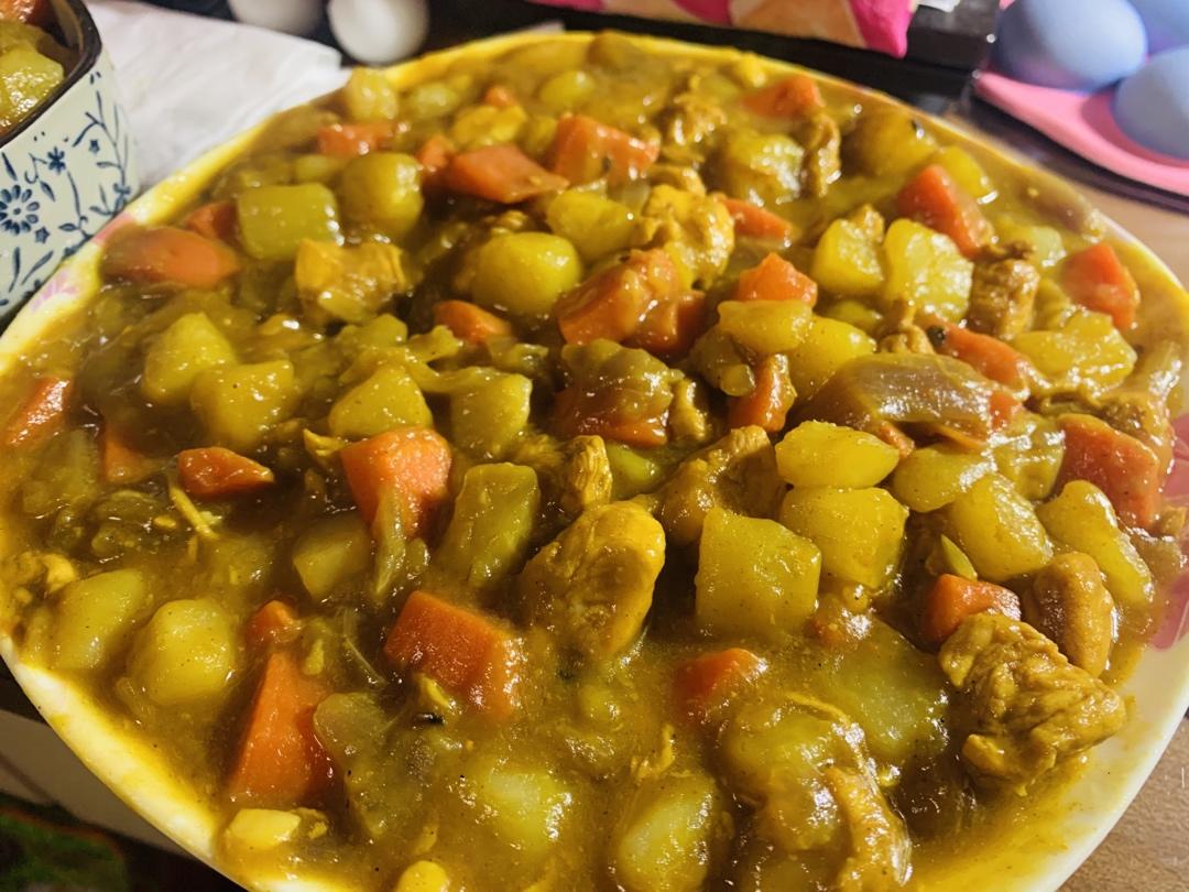 下饭神器咖喱鸡