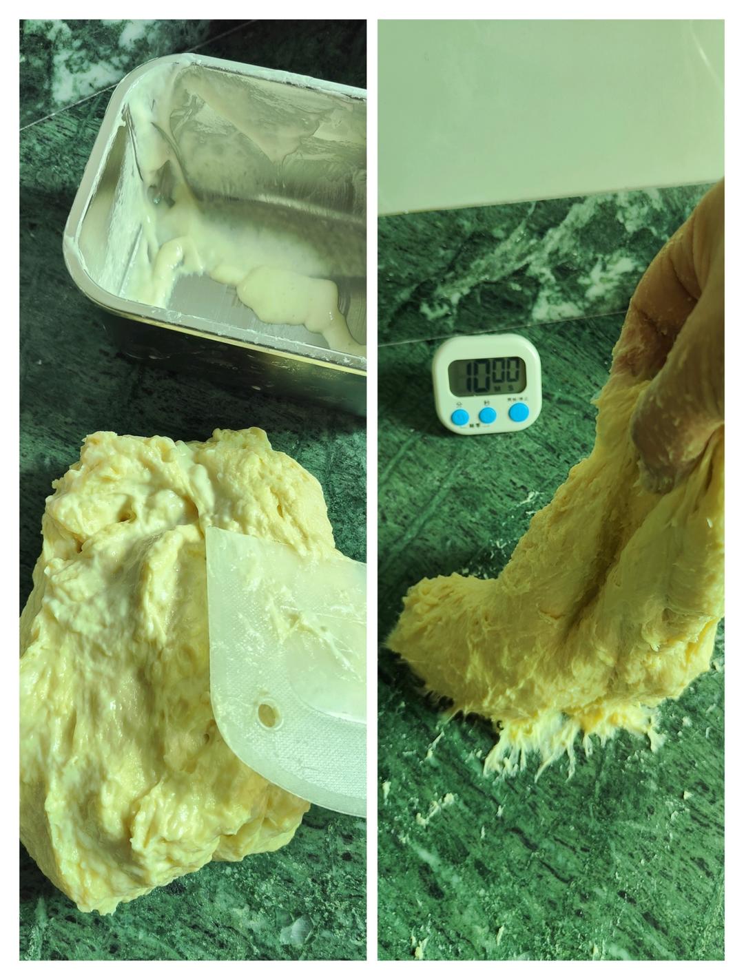 纯奶手撕吐司的做法 步骤1
