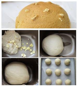 黑糖姜汁面包的做法 步骤2
