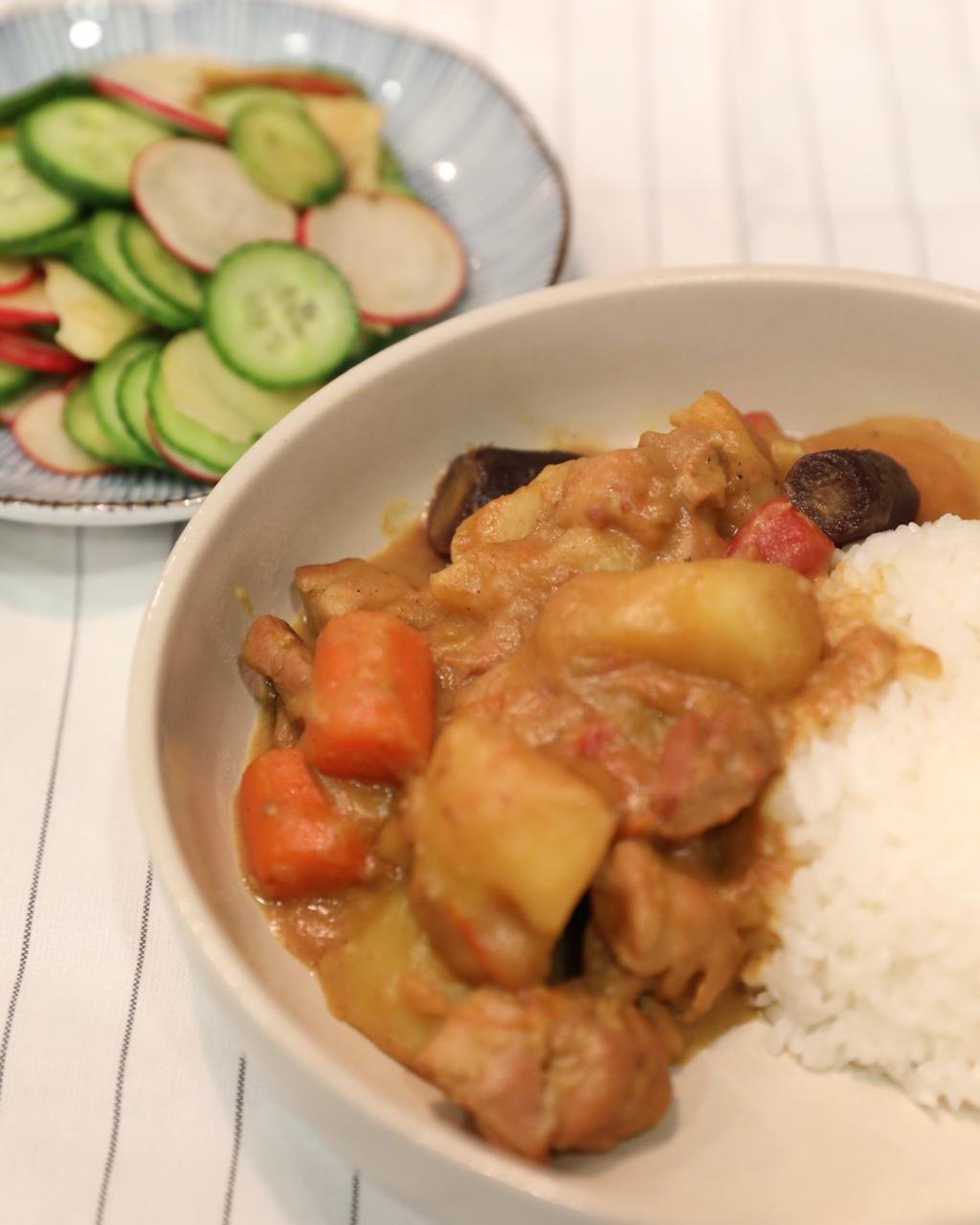 咖喱鸡肉饭