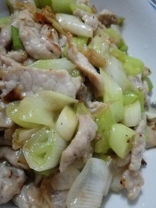 孤独的美食家-大葱炒肉