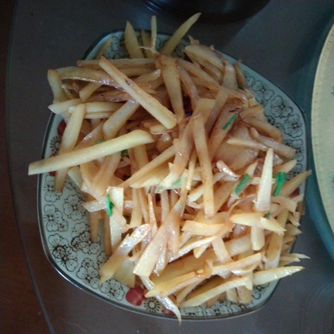 香辣土豆丝‼️简单快手菜