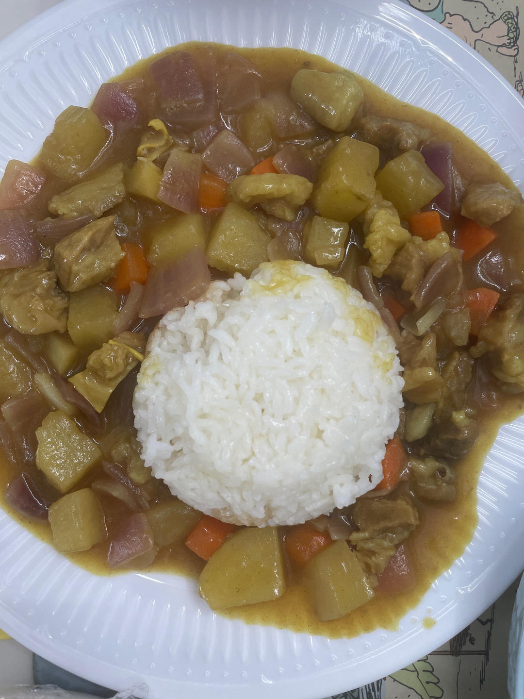 日式牛肉咖喱饭