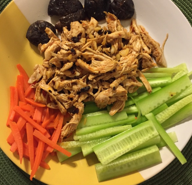 减脂健身｜凉拌手撕鸡丝（香辣&麻油版）