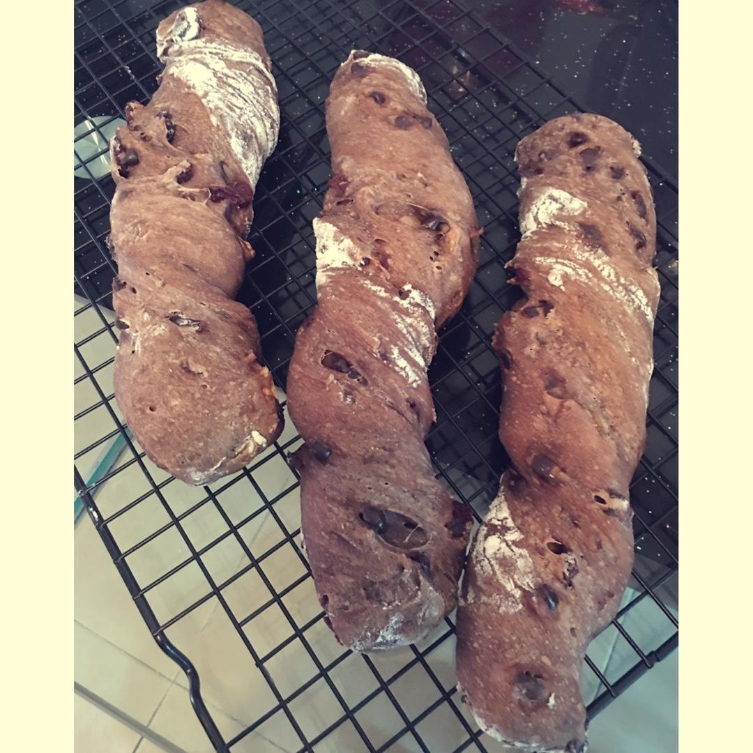 米歇尔可可面包（林大厨的手拌巧克力面包）