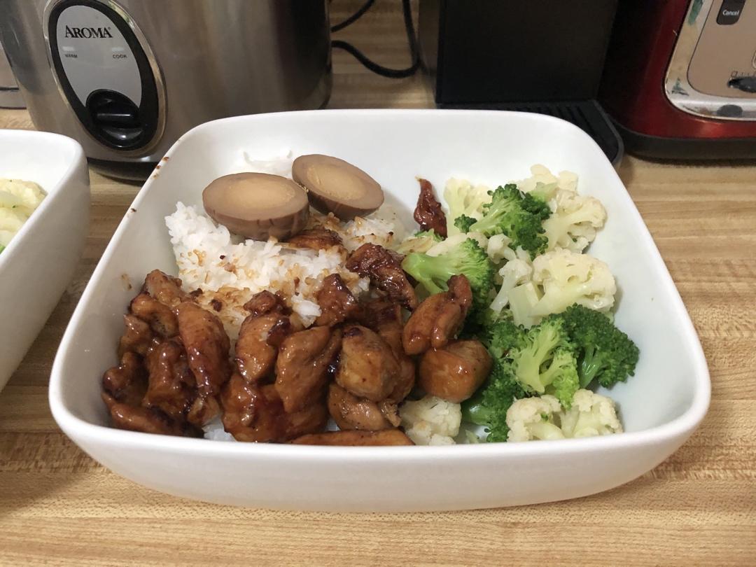 照烧鸡腿饭