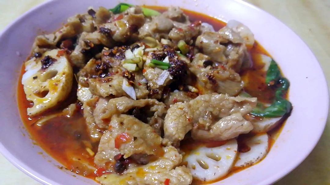 水煮牛肉