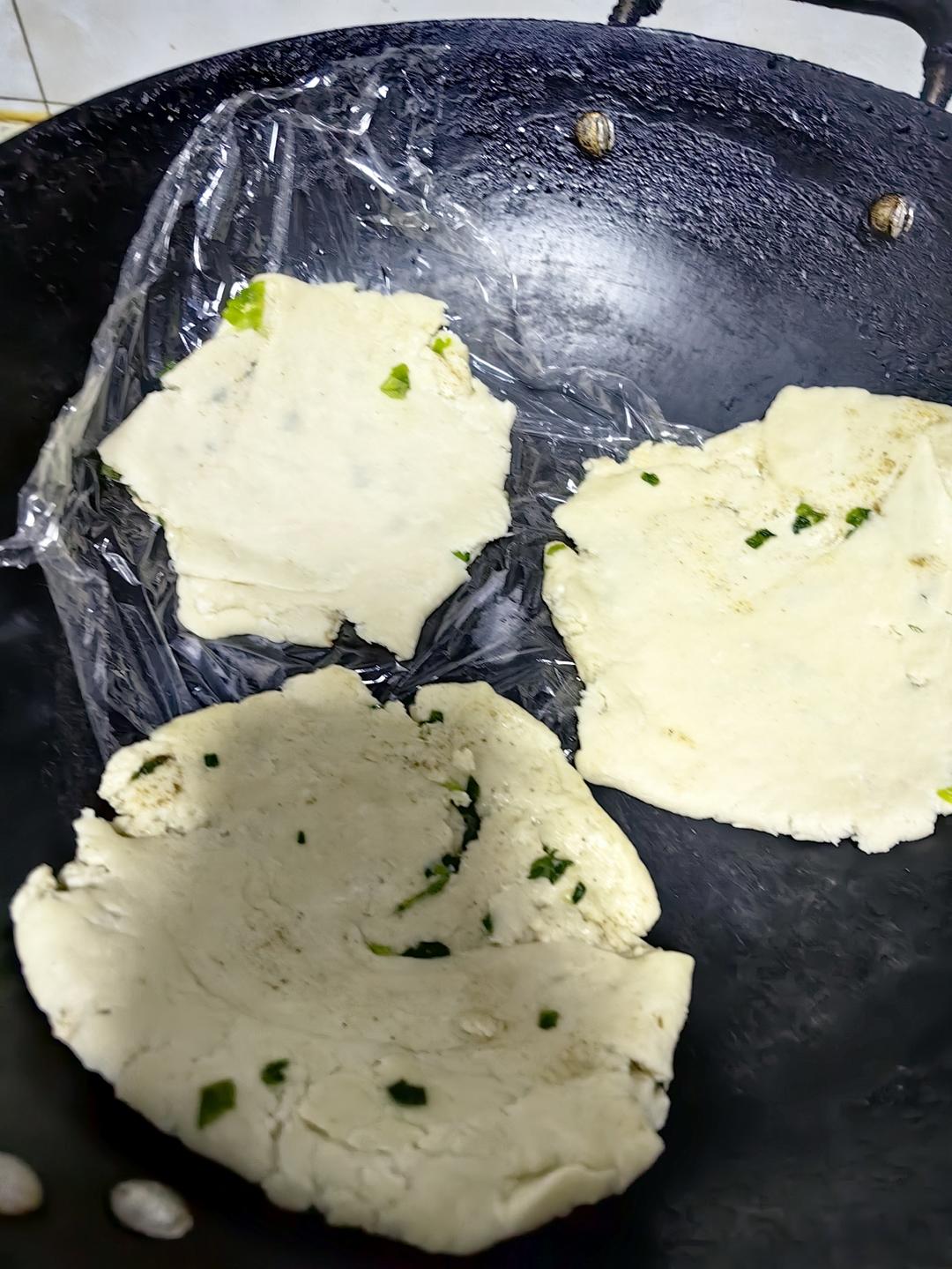 葱香发面饼(快手版)