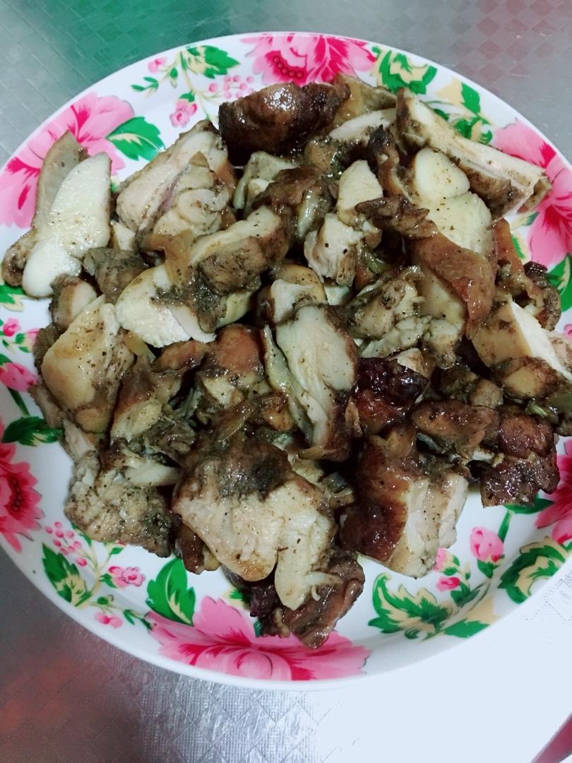 浓香照烧黑椒鸡腿