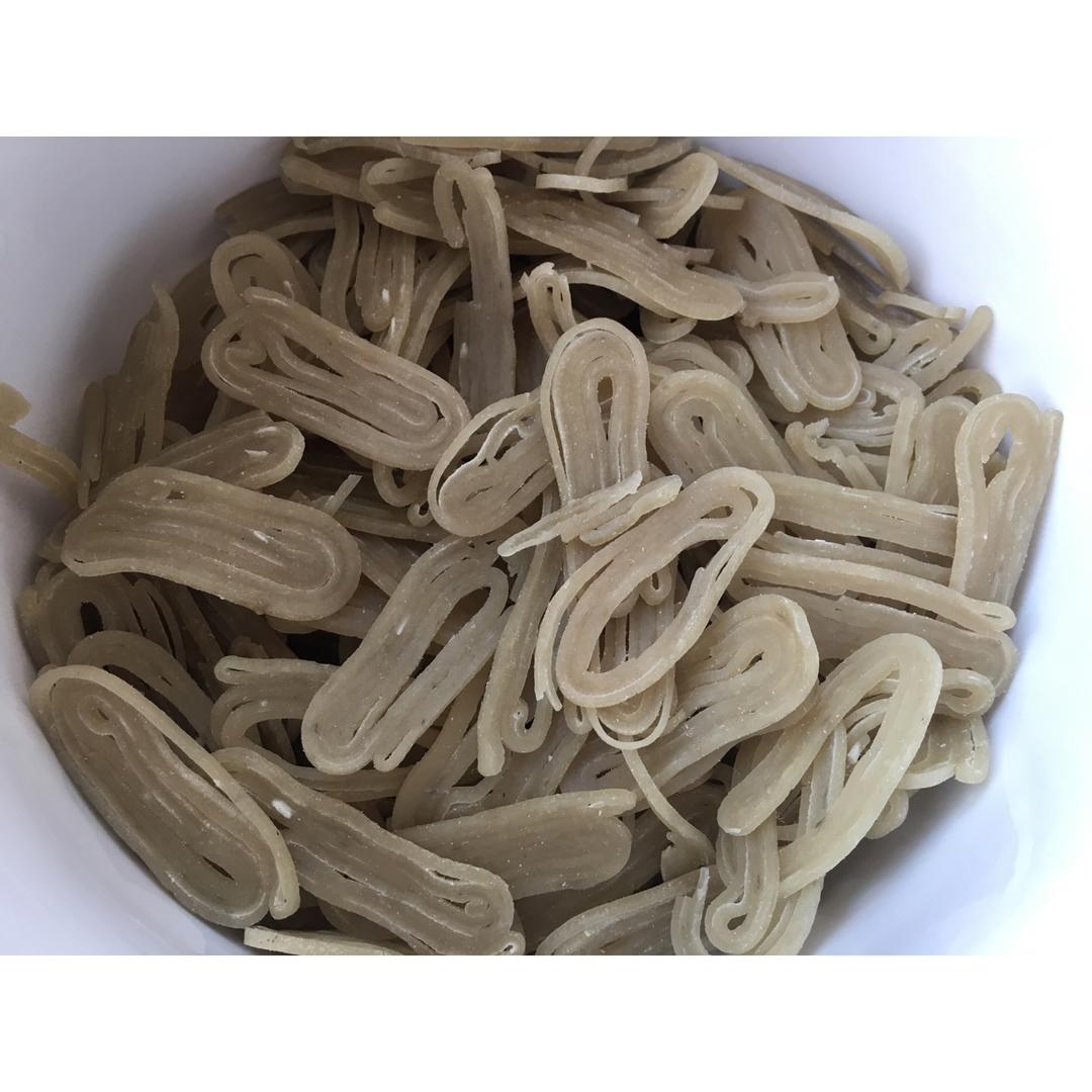 圈圈阳阳做的敲鱼面