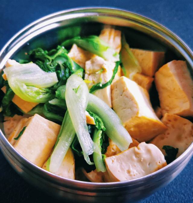 青菜豆腐