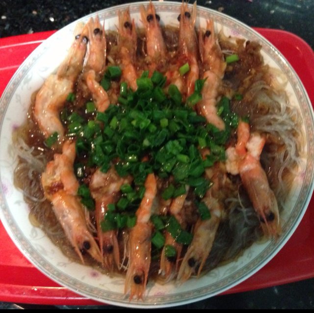 蒜蓉粉丝蒸虾