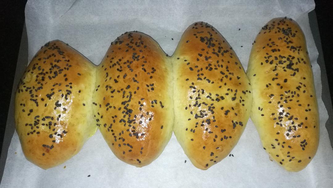 肉松沙拉酱面包（65度汤种）