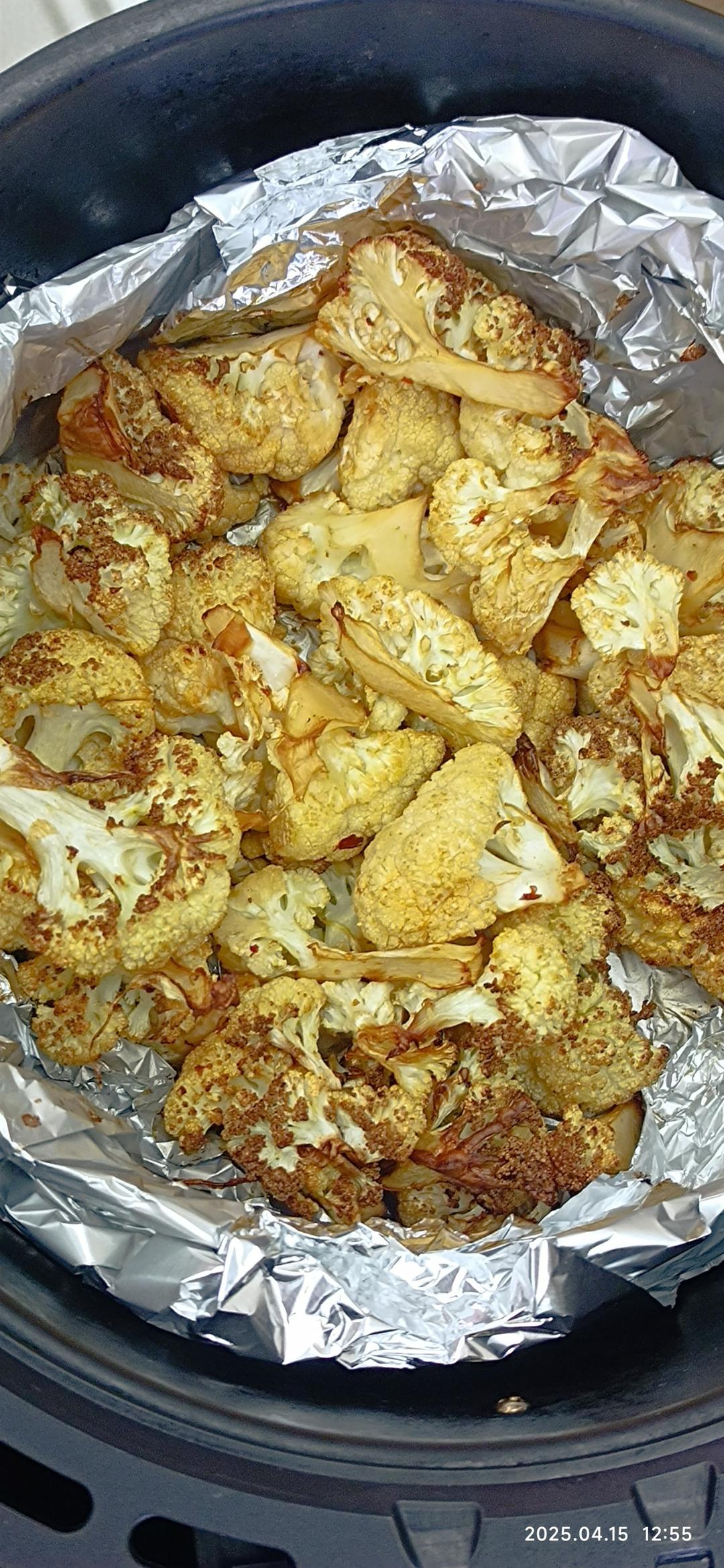 空气炸锅烤花菜