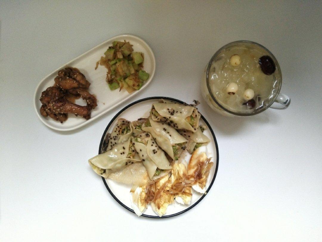 圆白菜猪肉馅饺子