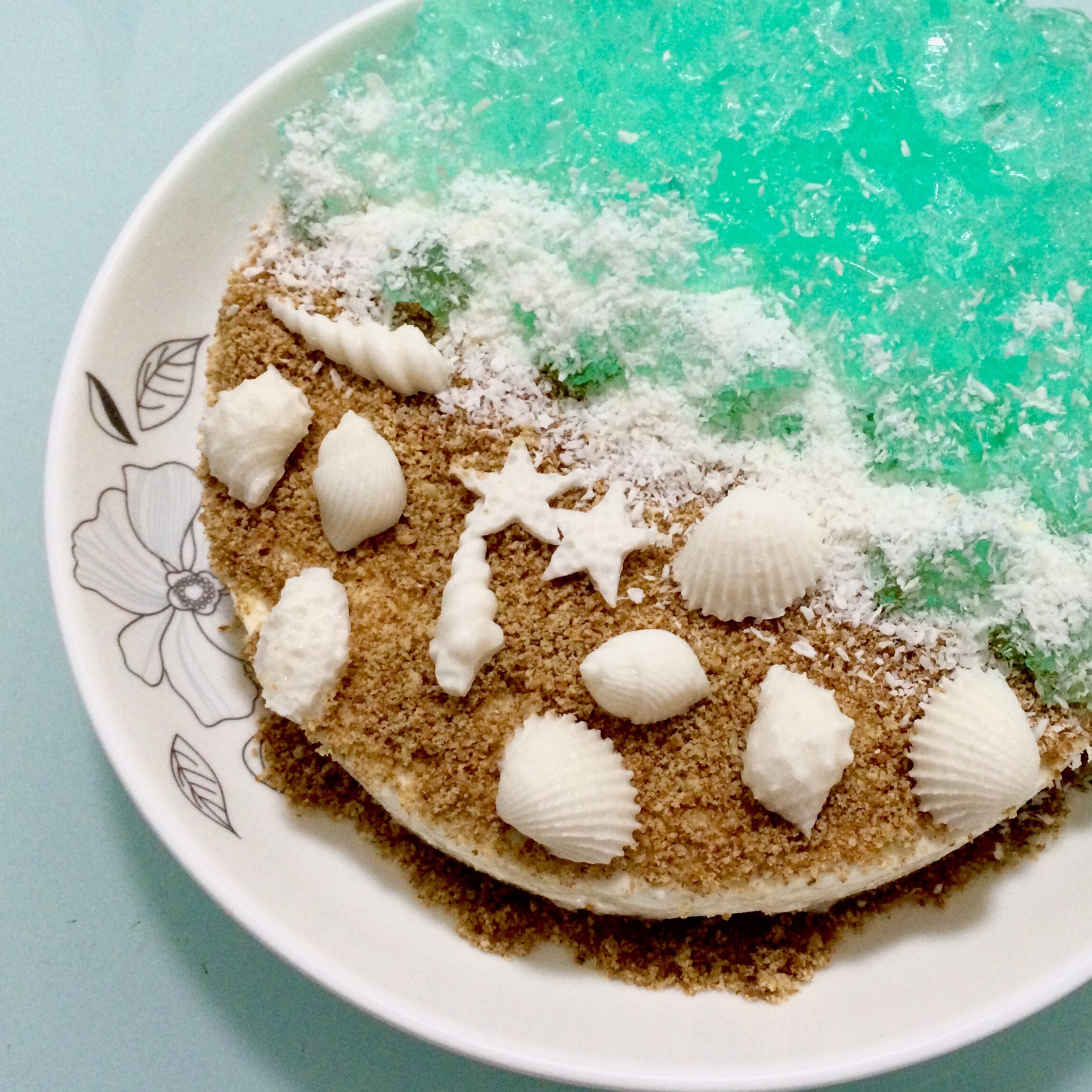 海洋慕斯蛋糕（无需烤箱版）