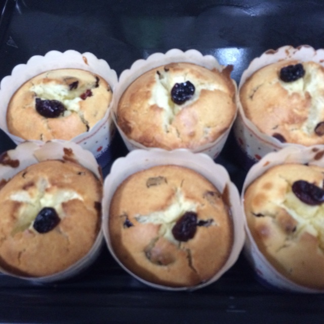 蔓越莓麦芬（乳化法）