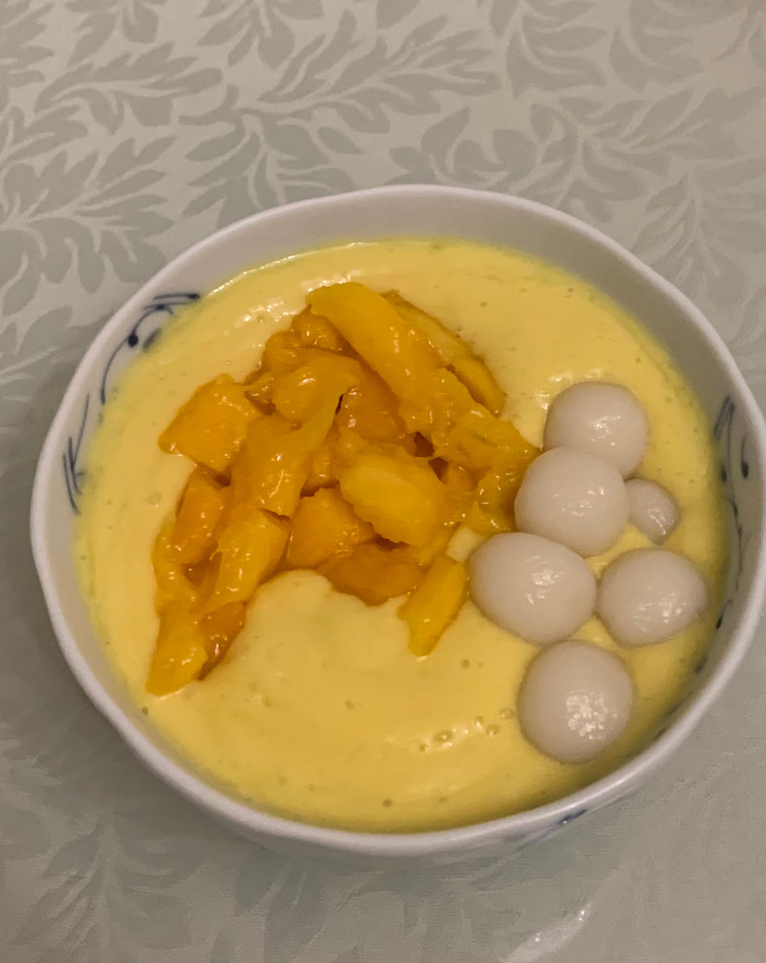 芒果椰浆小圆子