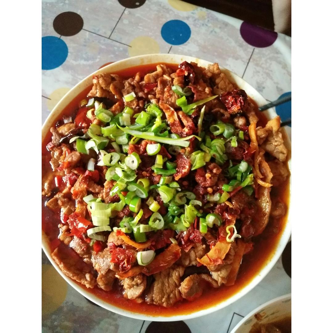 水煮肉片（吃不够的下饭菜）