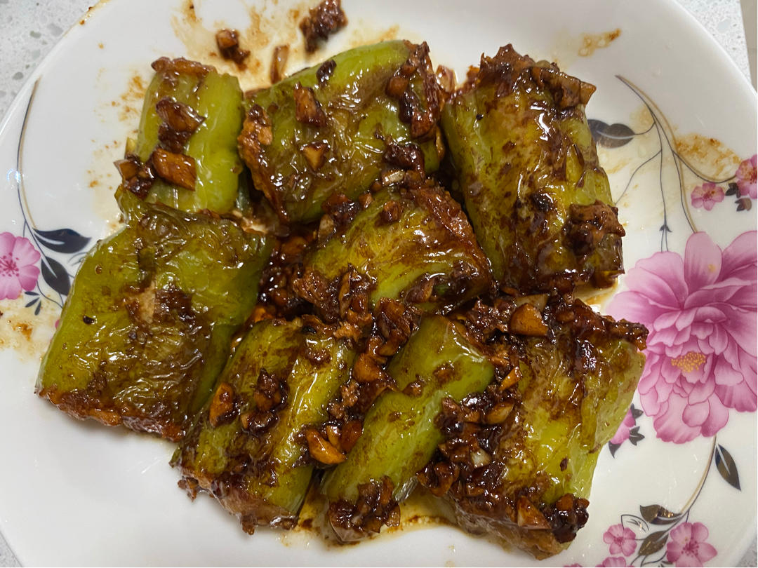米饭杀手虎皮青椒酿肉