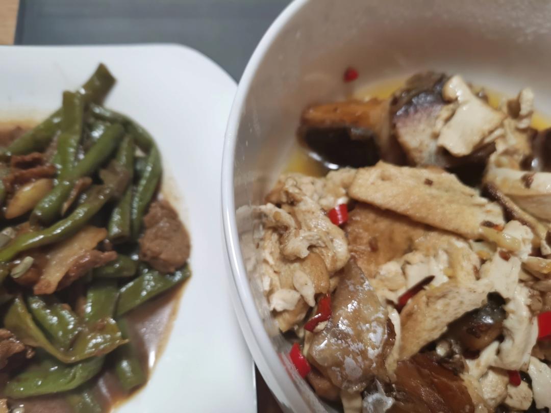 腊鱼块炖豆腐