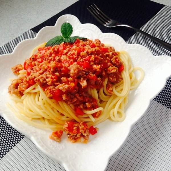 番茄肉酱意大利面的做法的做法步骤图 齐叹皆逍遥 下厨房