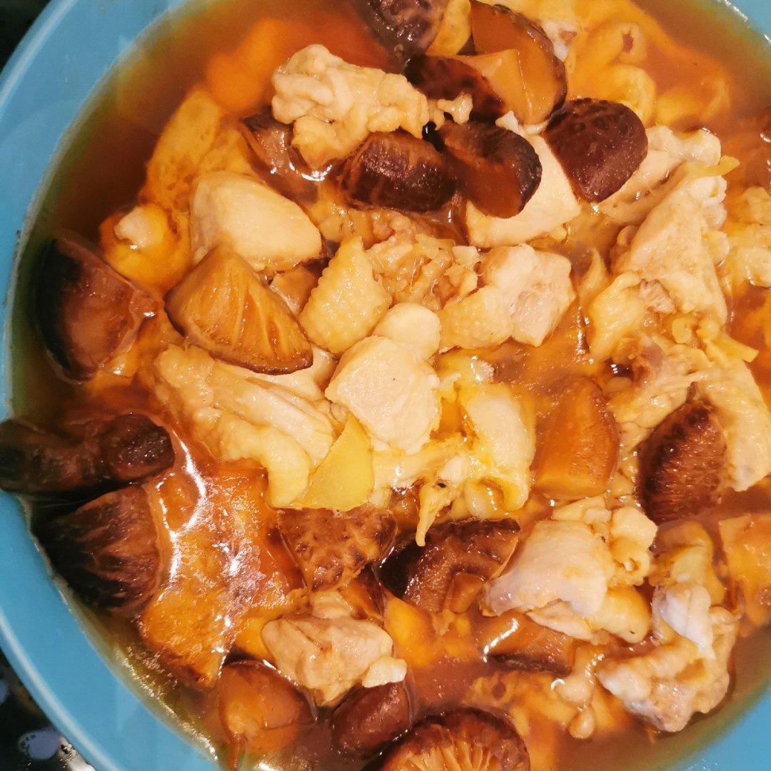 香菇蒸滑鸡~最简单做法