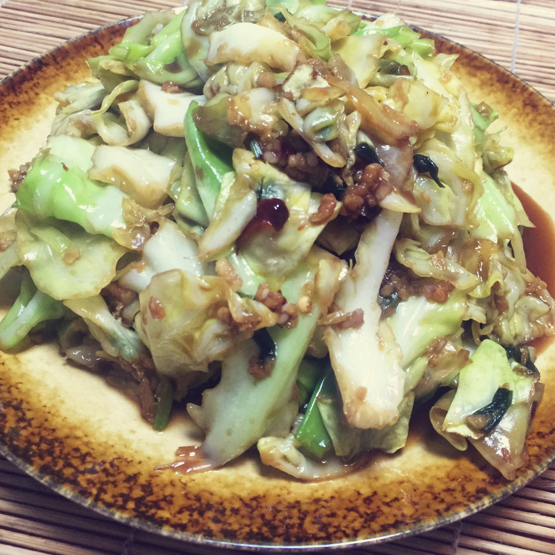 在家炒出街头小馆风味的炝炒圆白菜